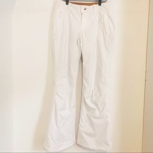 White North Face HyVent Skii Pants